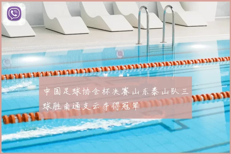 中国足球协会杯决赛山东泰山队三球胜南通支云夺得冠军