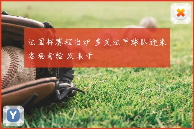 法国杯赛程出炉 多支法甲球队迎来客场考验 发表于